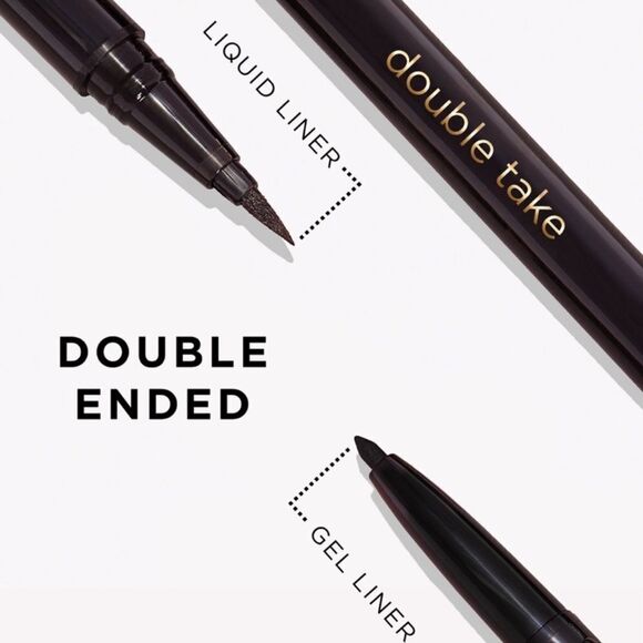 🌷 Tarte Double Take Black Eyeliner New Full sz - Picture 4 of 8